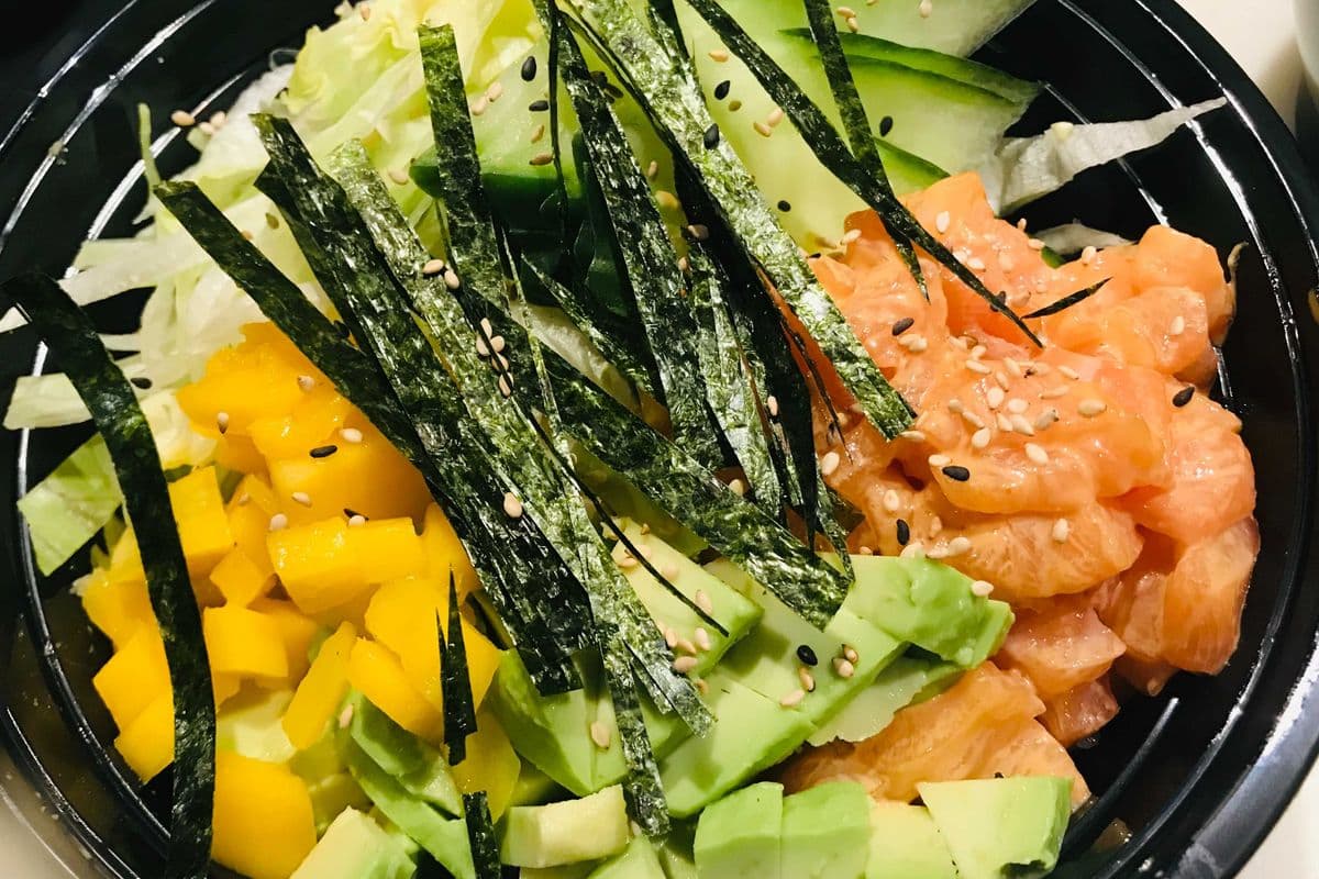 Poke Saumon/ Poke Salmon