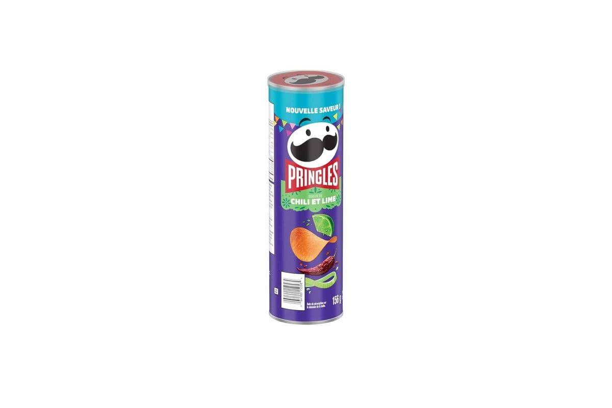 Pringles Chile & Lime (US) (156g) (260 Cal)