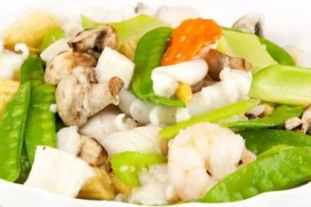 66. Thai Curried Seafood Mixed Vegetables