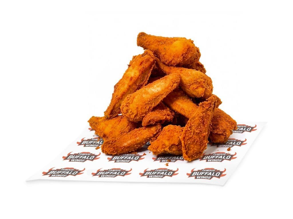 Buffalo Dry Rub Breaded Wings *