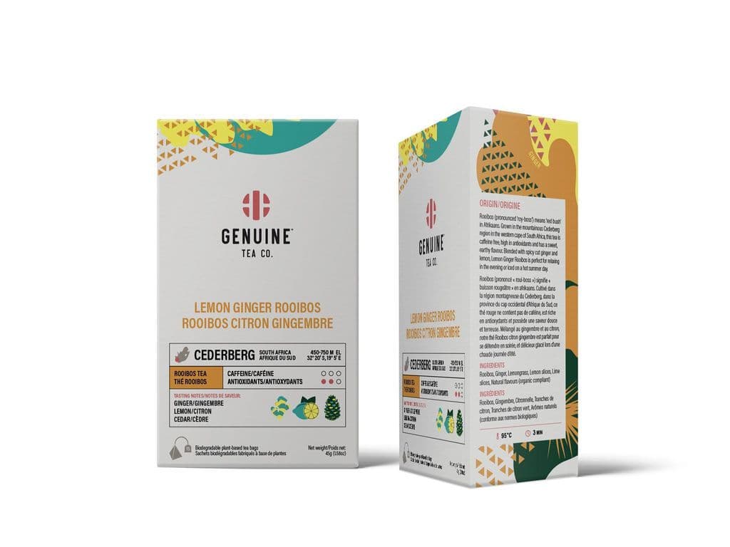 Lemon Ginger Rooibos - 15/Box
