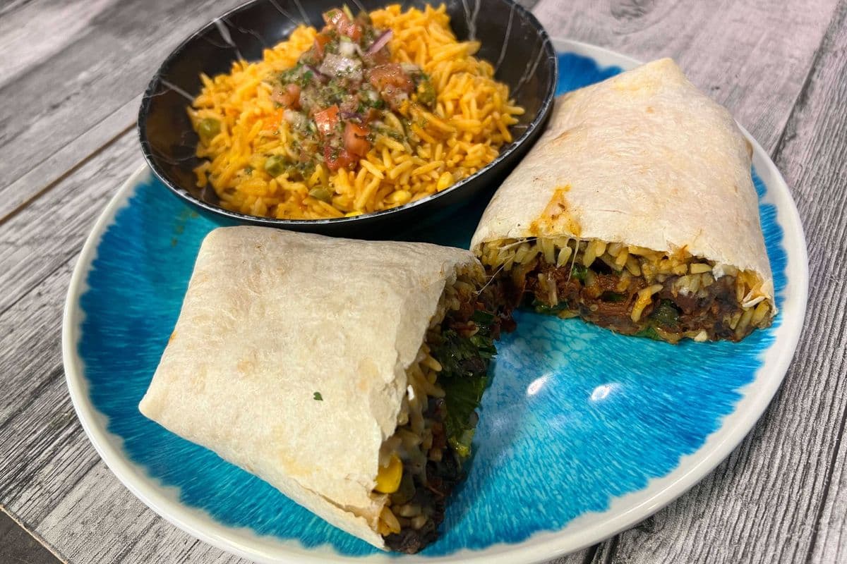 Chicken Tinga Burrito