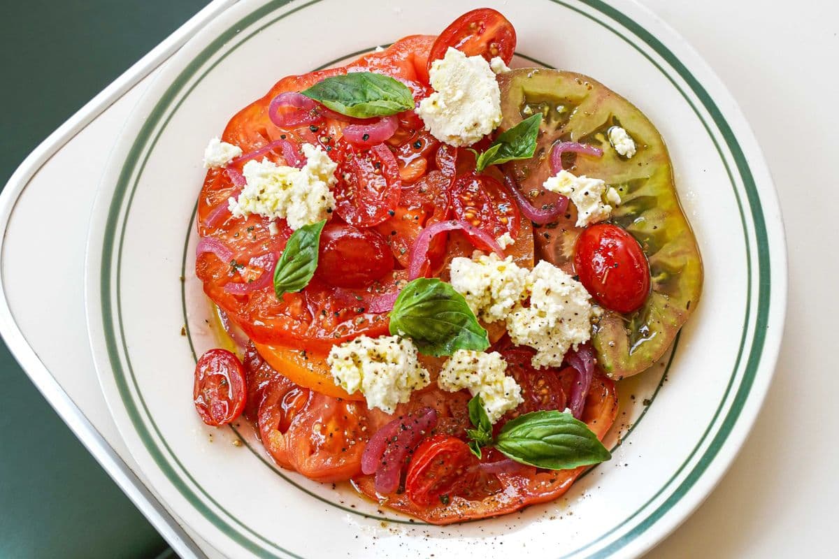 Heirloom Tomatoes (Vegan)