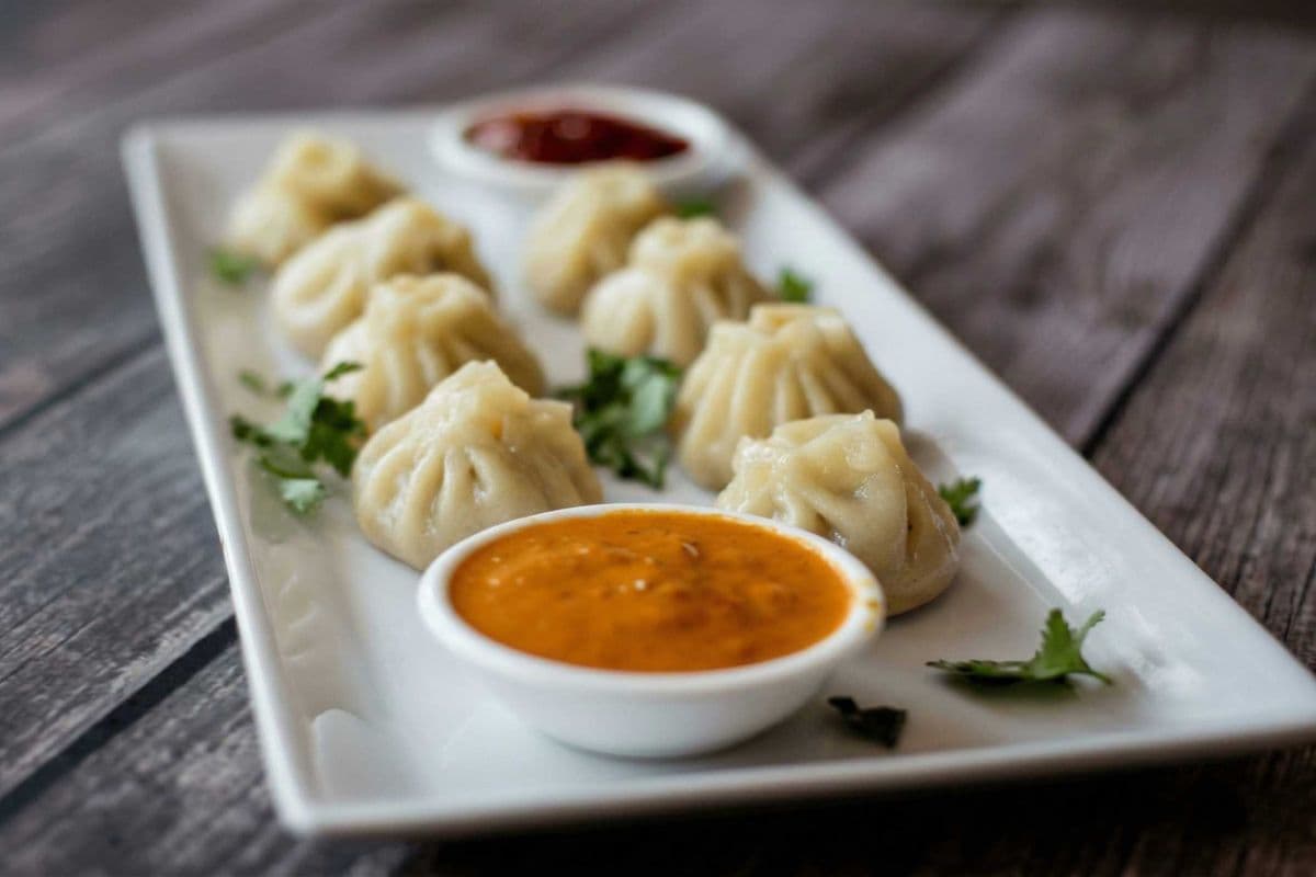 Vegan Steamed momo(dumpling)