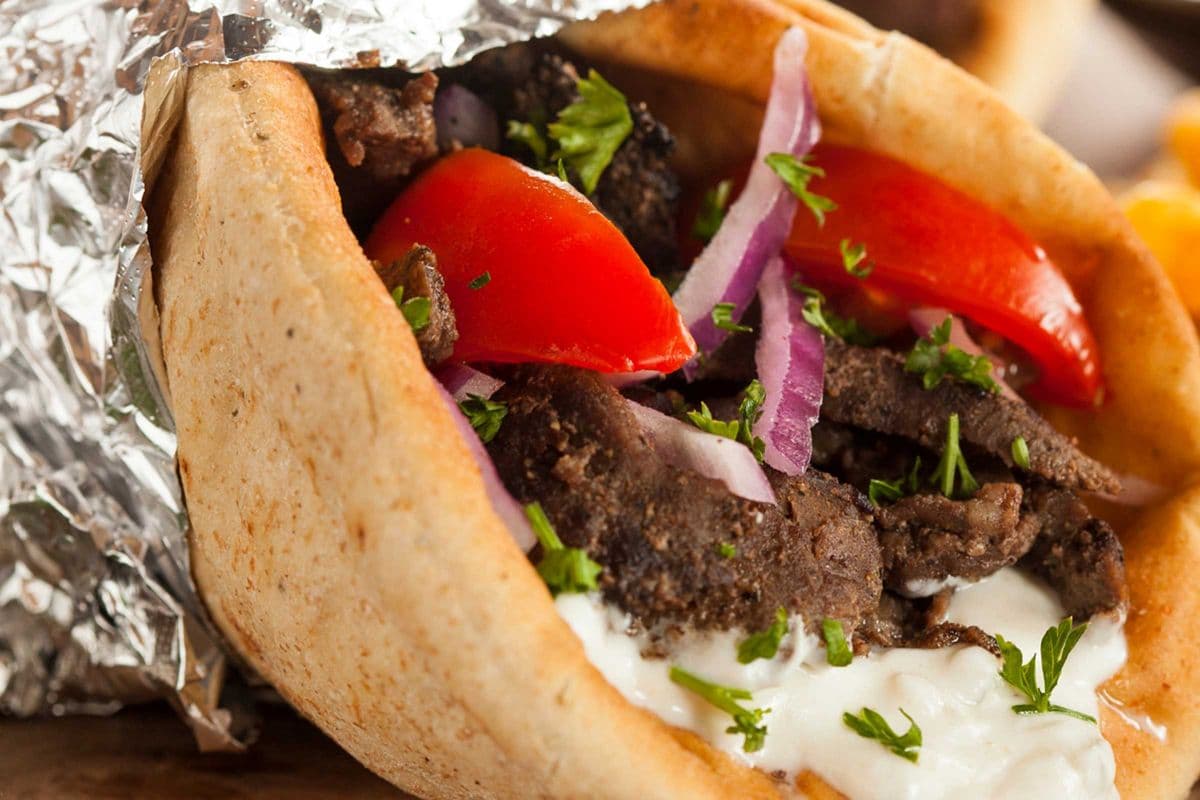 Beef Shawarma Wrap