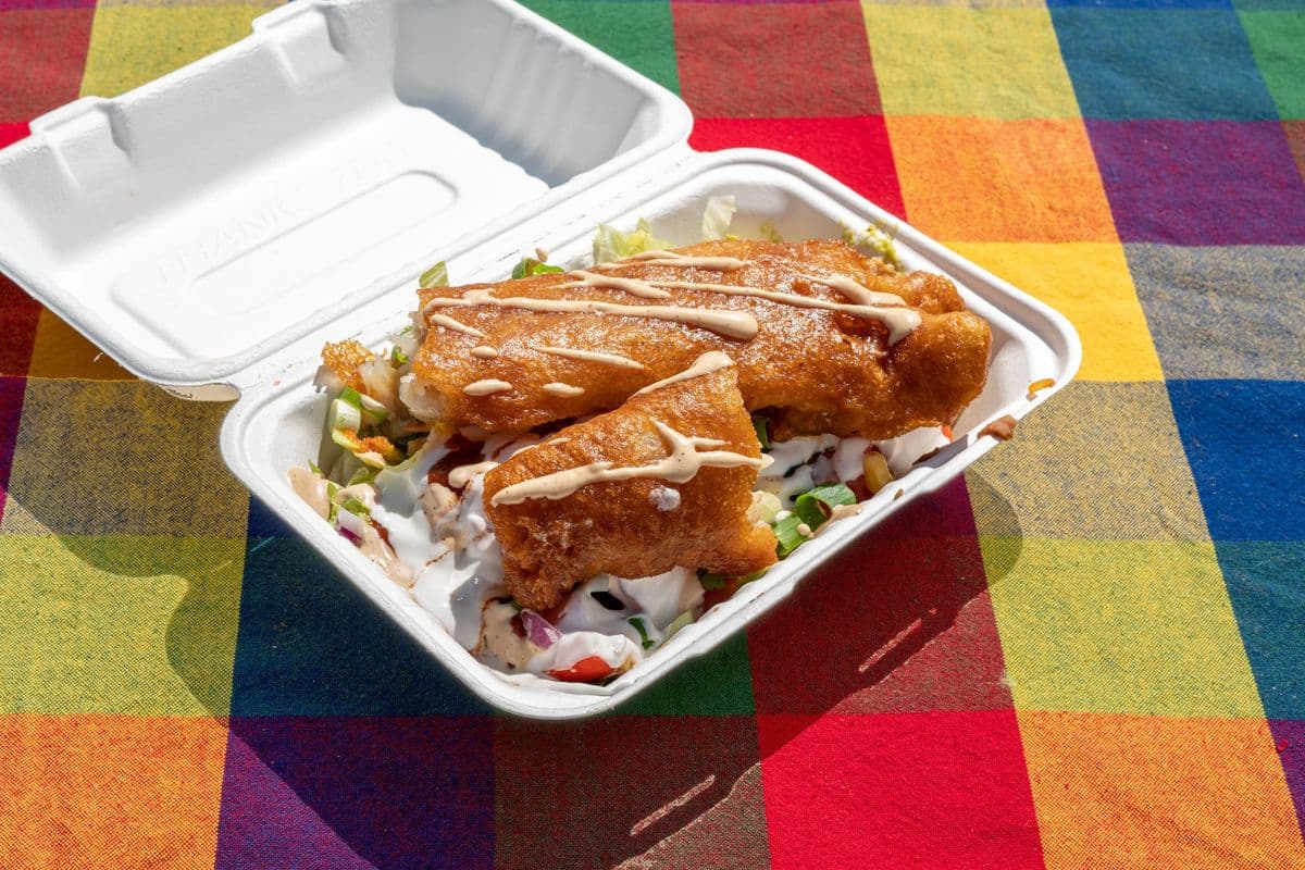 Halibut Burrito Bowl