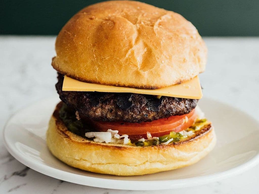 Hamburger au fromage / Cheese Hamburger