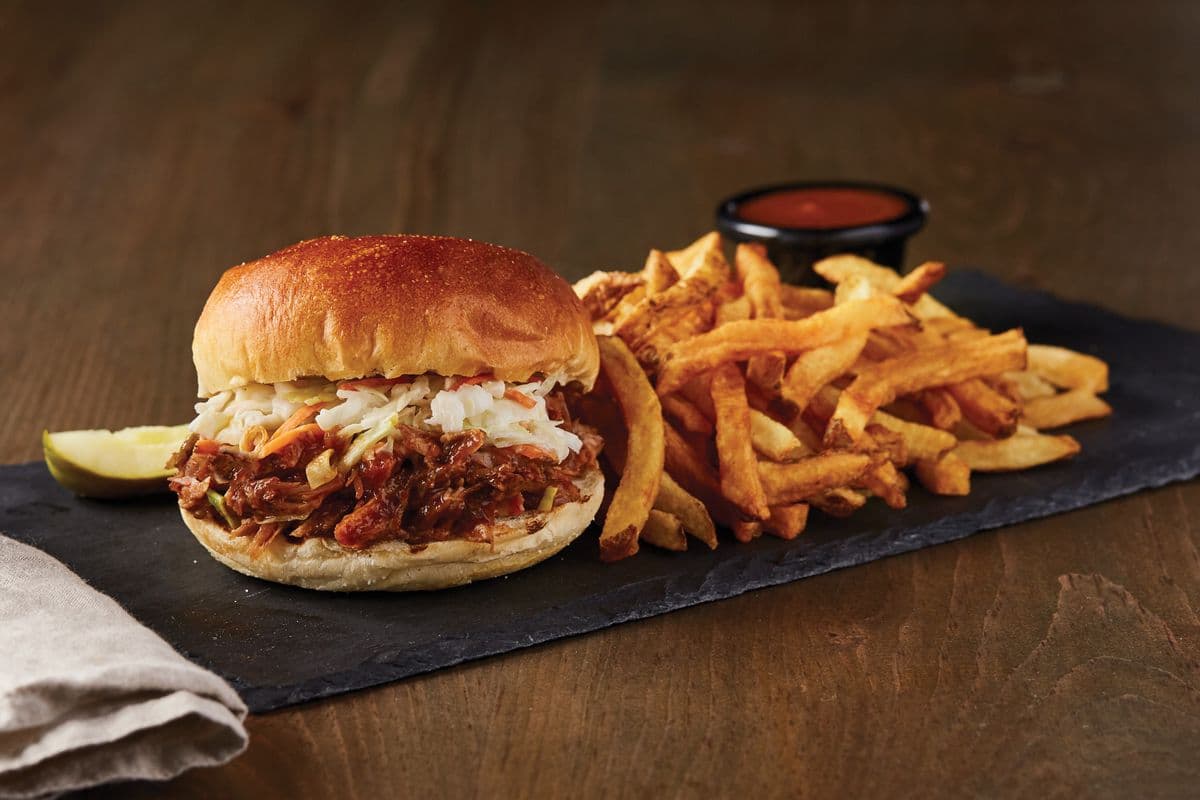 NEW! Smoky BBQ Rib Sandwich