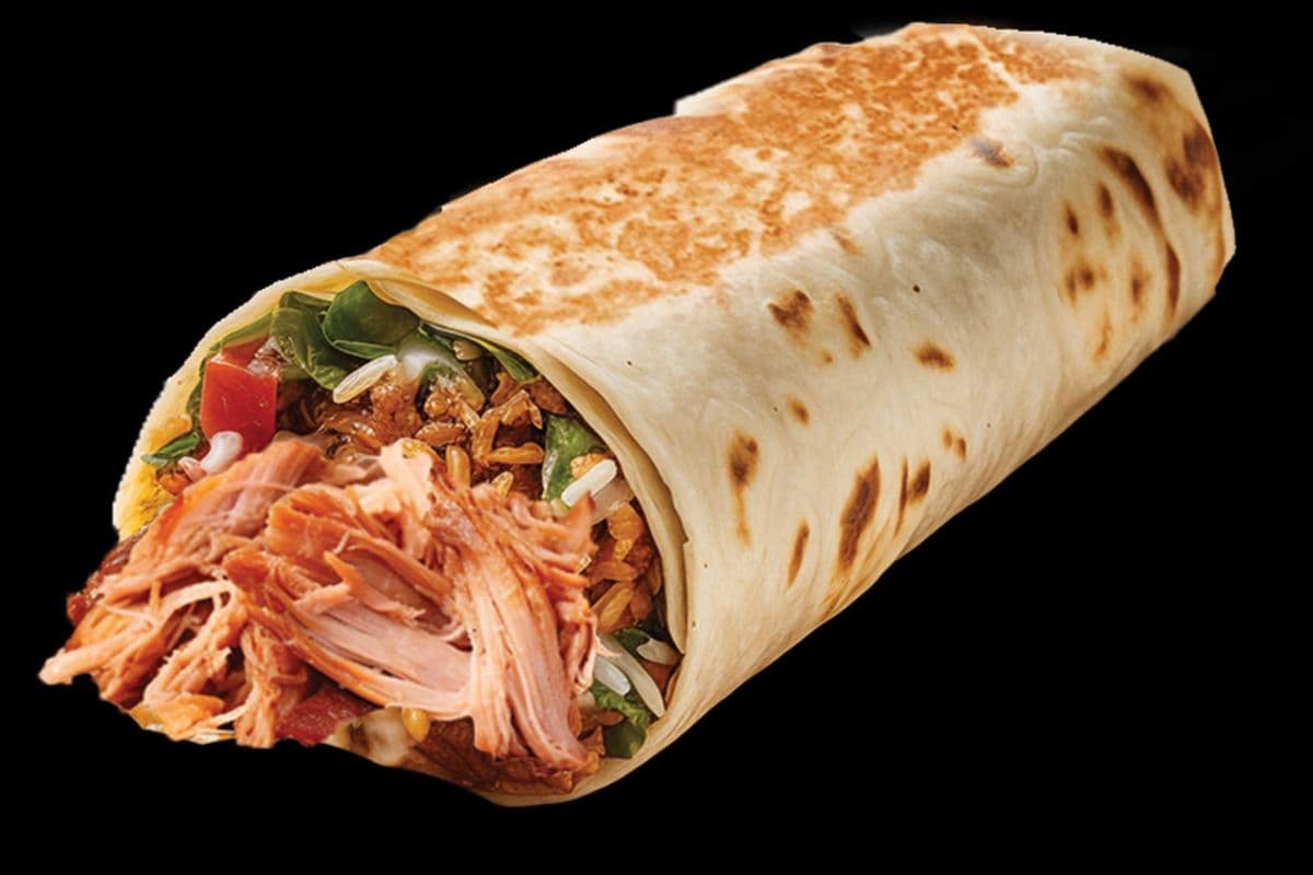 Shredded Pork Burrito