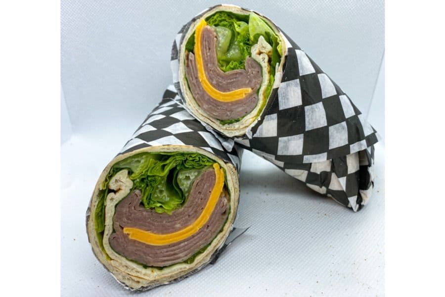 Roast Beef Horseradish Wrap