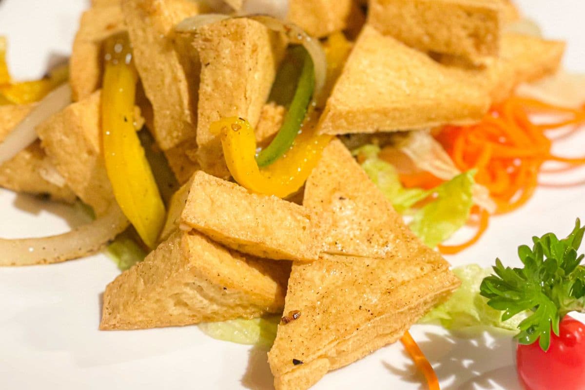 44- Tofu Frit au sel et poivre / Fried Salt and Pepper Tofu