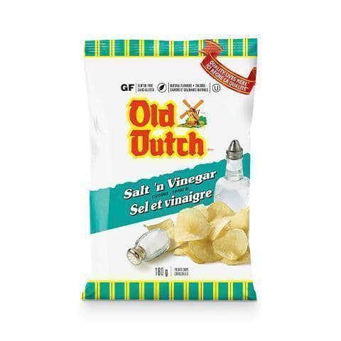 Old Dutch XL Salt n Vinegar 180g