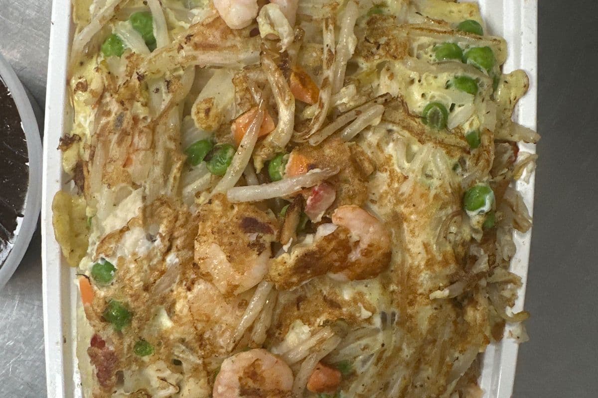 Fresh Shrimp Egg Foo Young