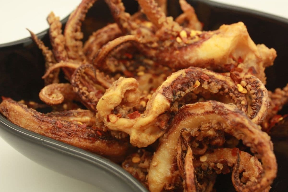 Deep-Fried Squid Tentacles