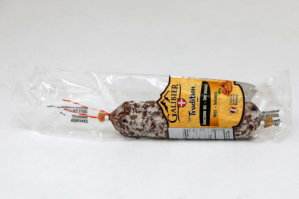 GALIBIER- SAUCISSON SECAUX NOIX/ WITH WALNUTS
