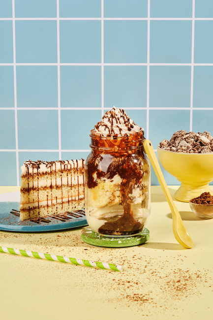 ICJ TIRAMISU FUDGE CAKE JAR