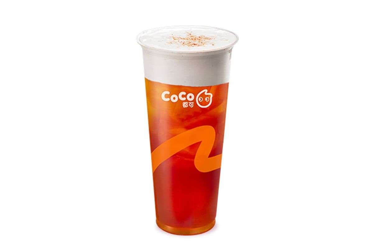 Black Tea Macchiato