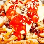 Strawberry Funnel Cake