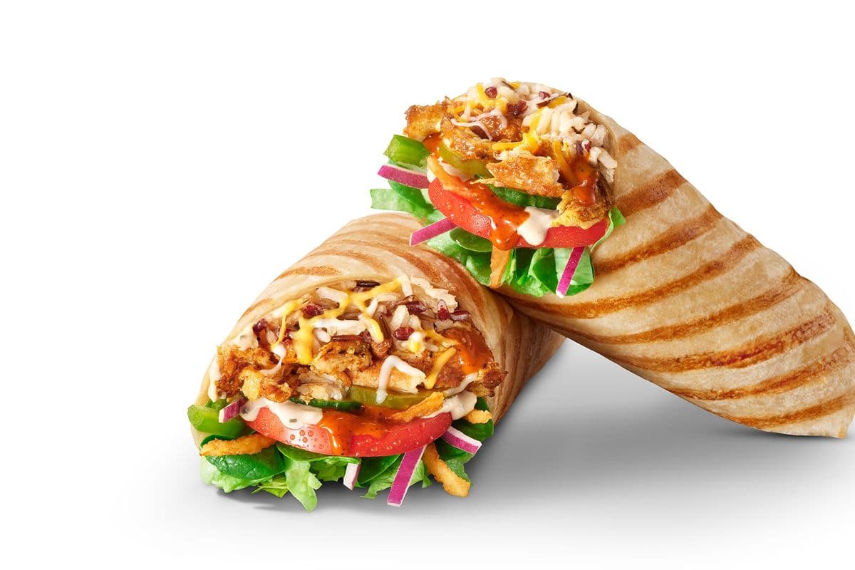 #25 Poulet Shawarma (Riz Wrap)