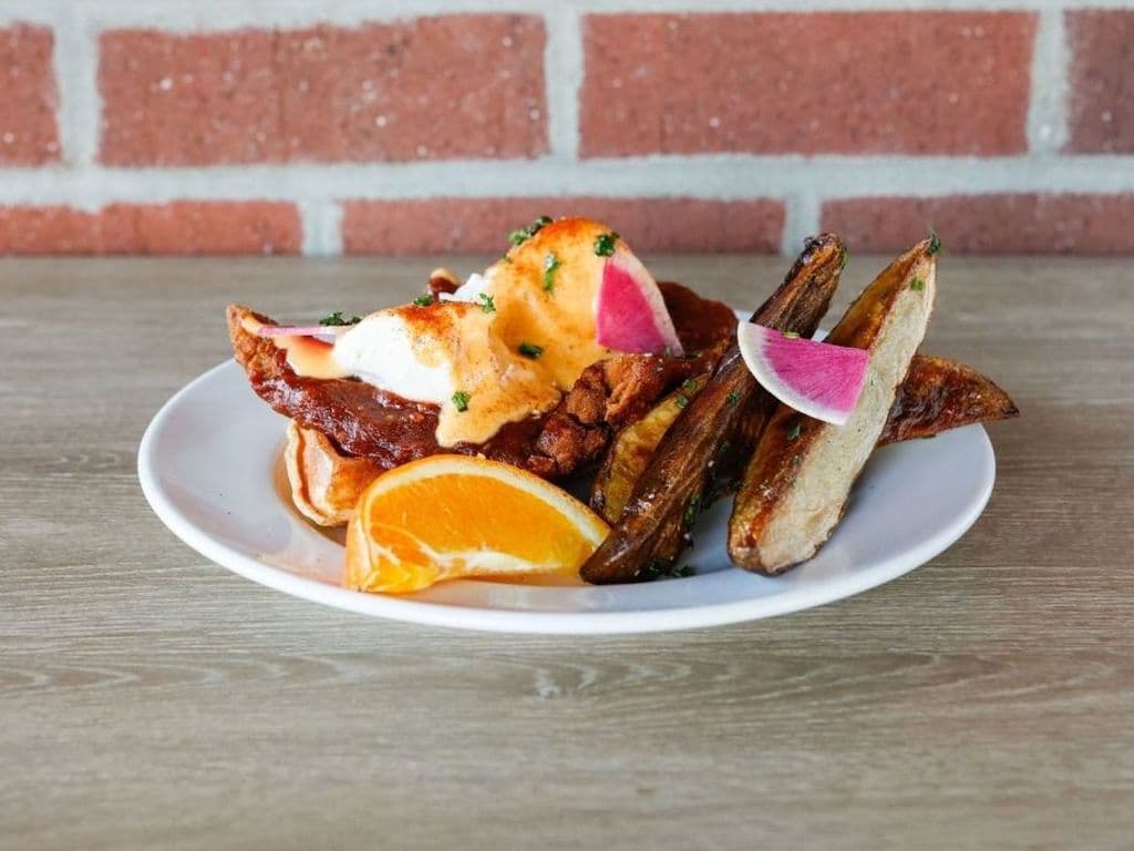 Chicken Katsu Benedict