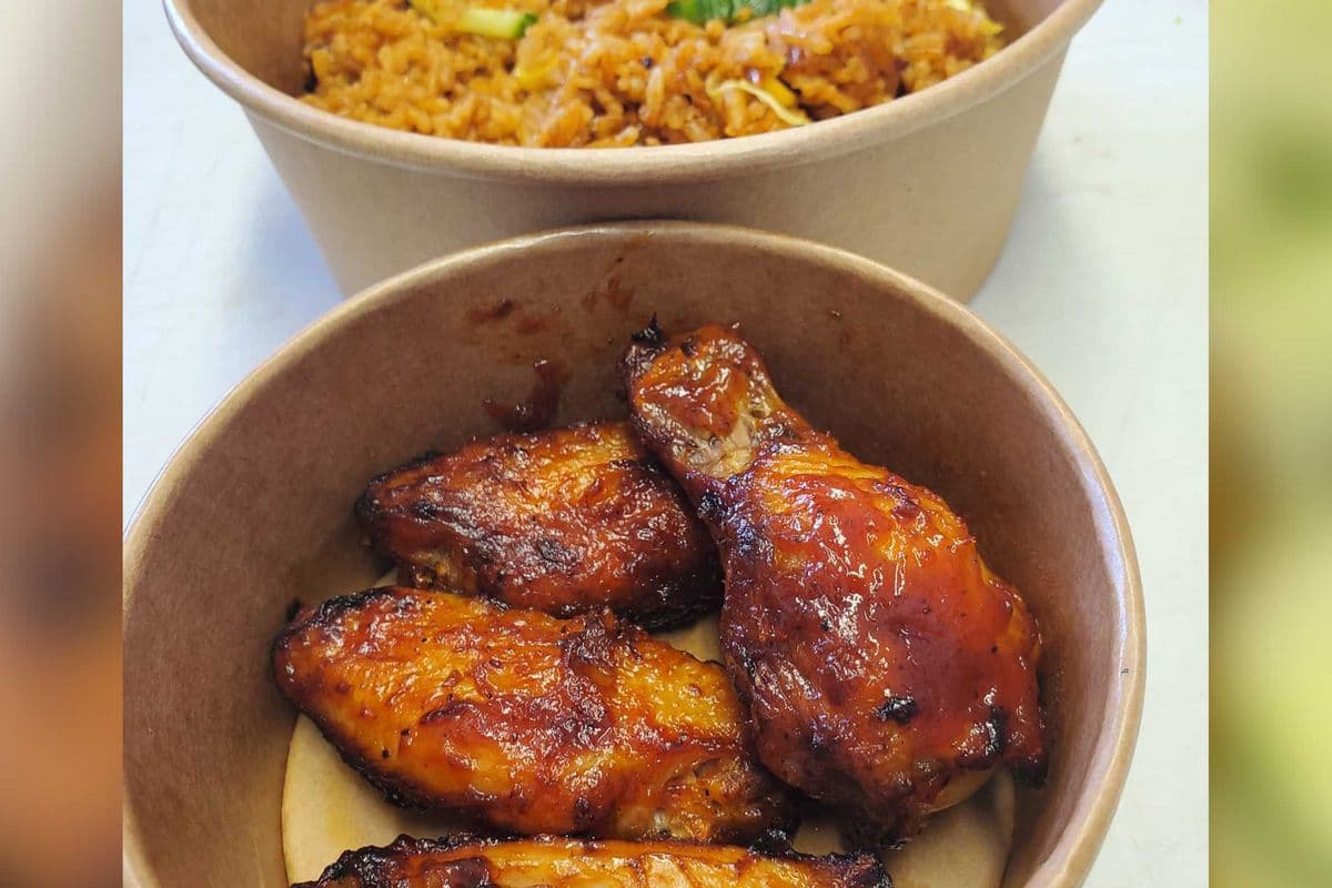 BBQ Casserole and Wings