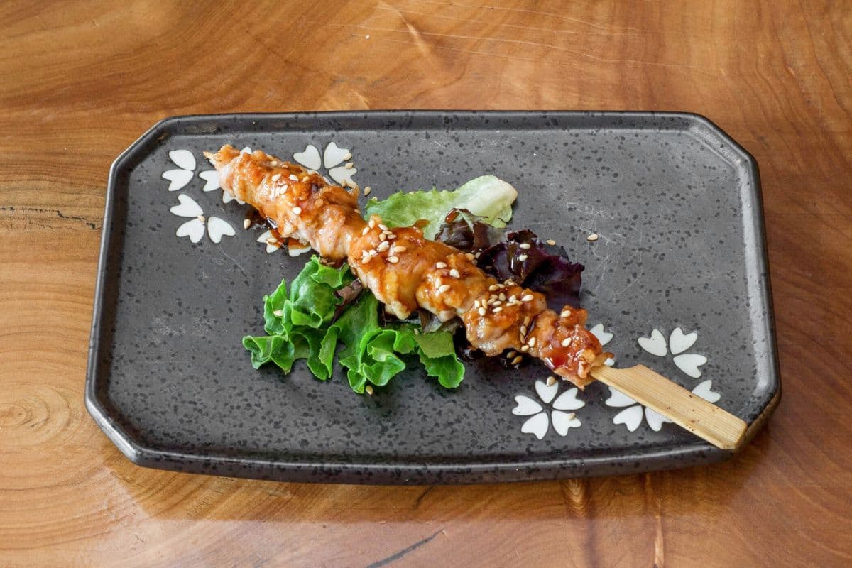 Chicken Thigh Yakitori (2 Skewers)