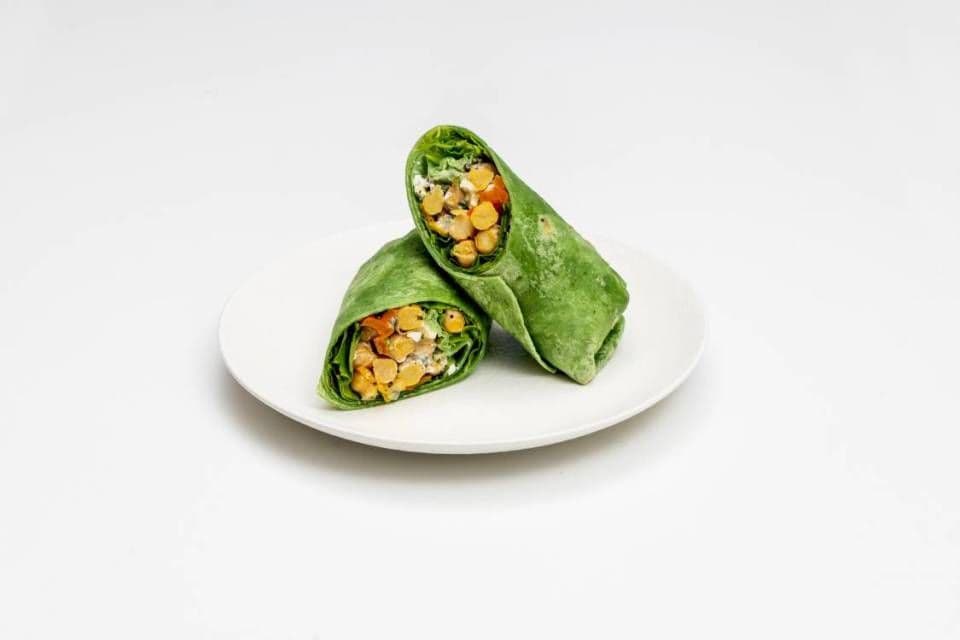 Mediterranean Veggie Wrap