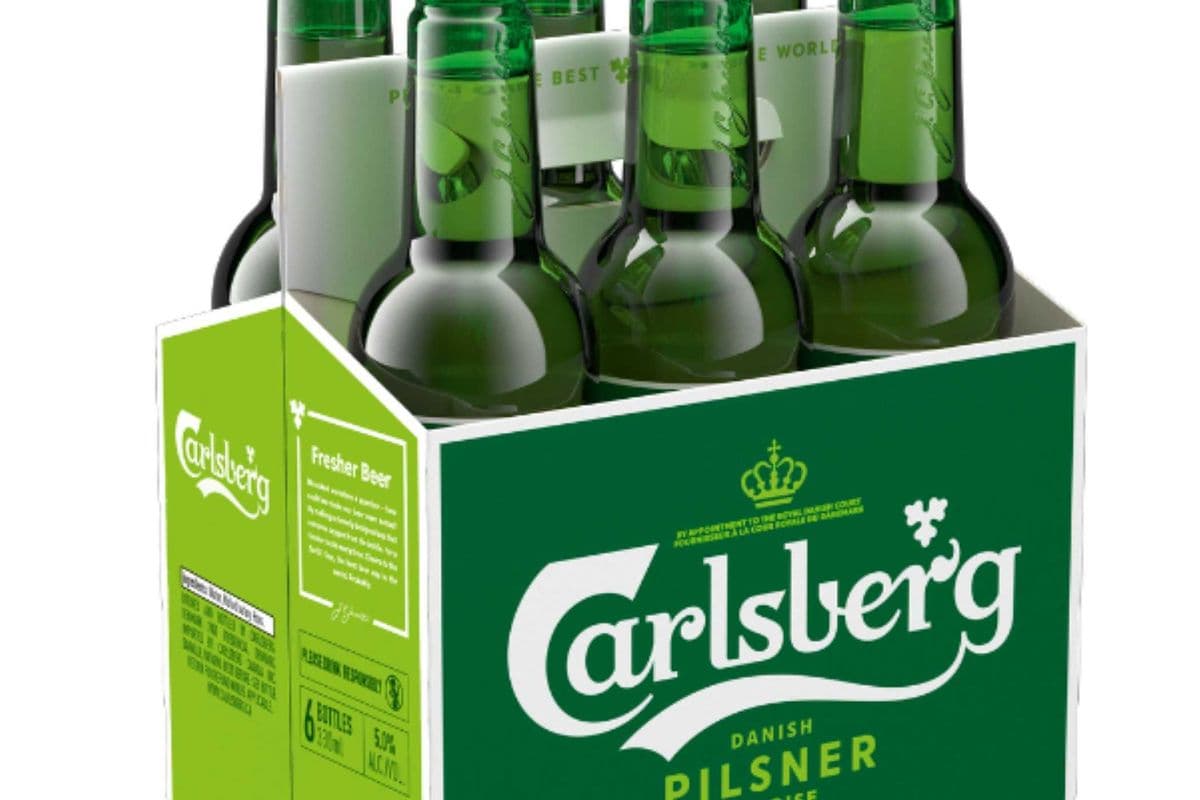 Carlsberg Pilsner (6 x 330 ml Bottle)