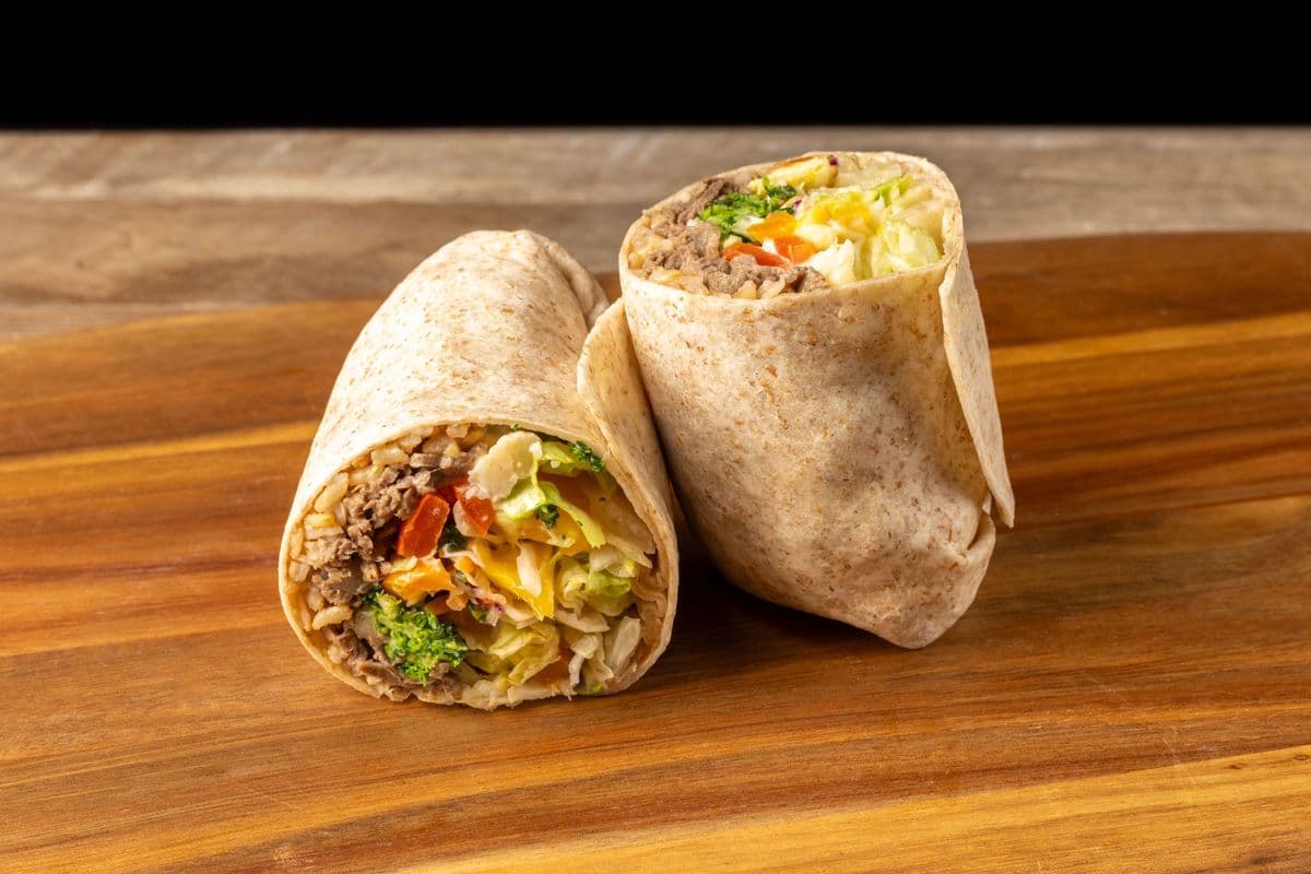 Korean Steak Wrap (825 Cal)