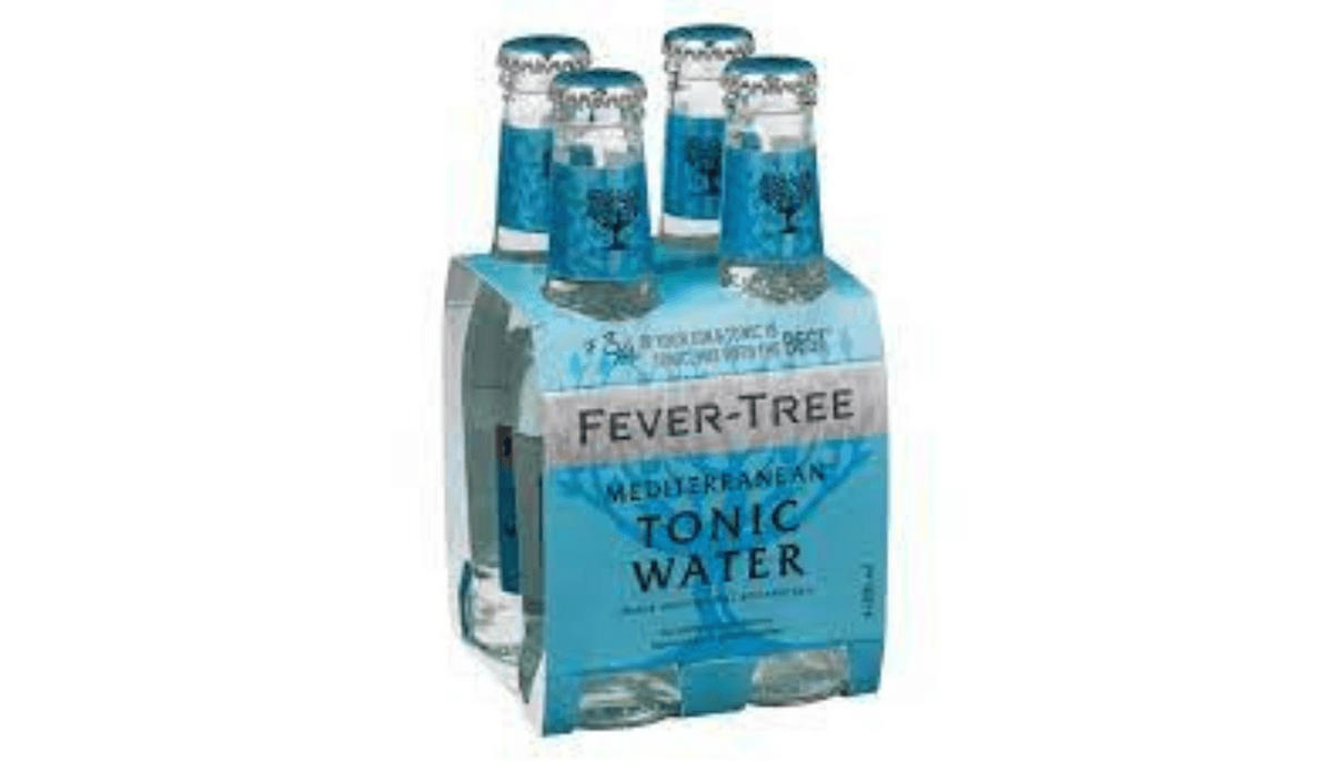 Fever Tree - Soda Tonique Méditerranéen /Mediterranean Tonic Water 4x200mL