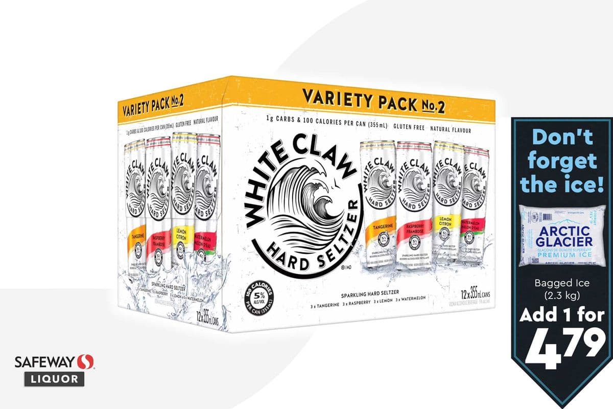 White Claw Variety Pack No. 2 (12 x 355 ml)