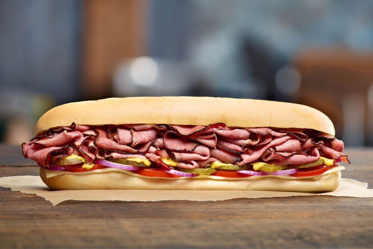 Small Double Stacked Smoked Meat Select Sub
