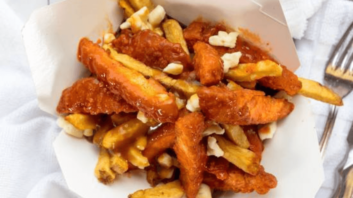 Buffalo Chicken Poutine