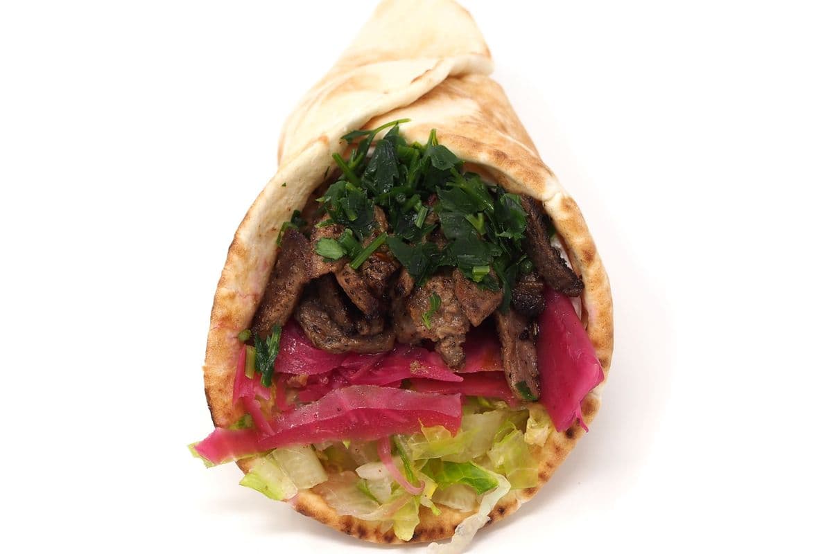 Beef Shawarma Wrap