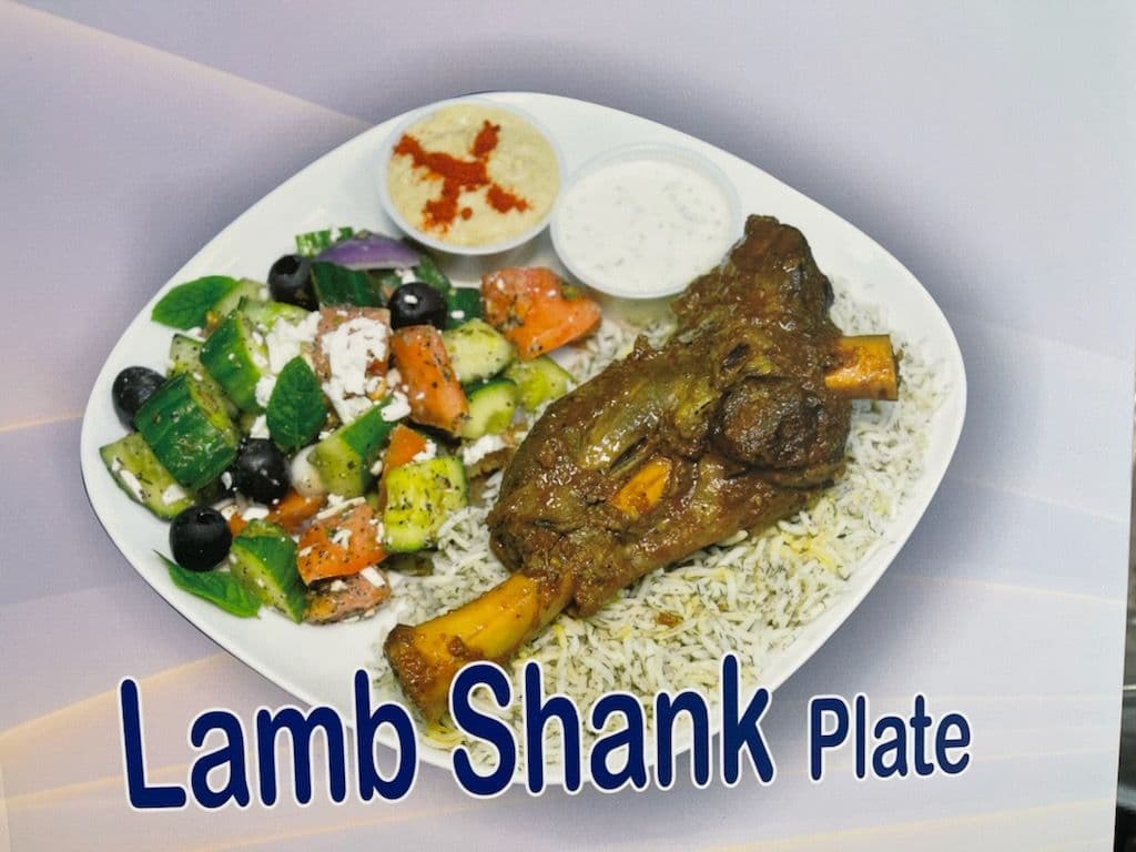 Lamb Shank Plate