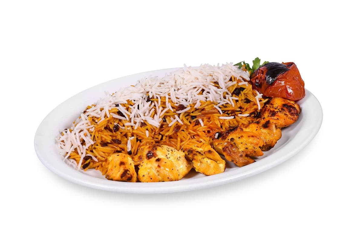 Zereshk Polo Kebab