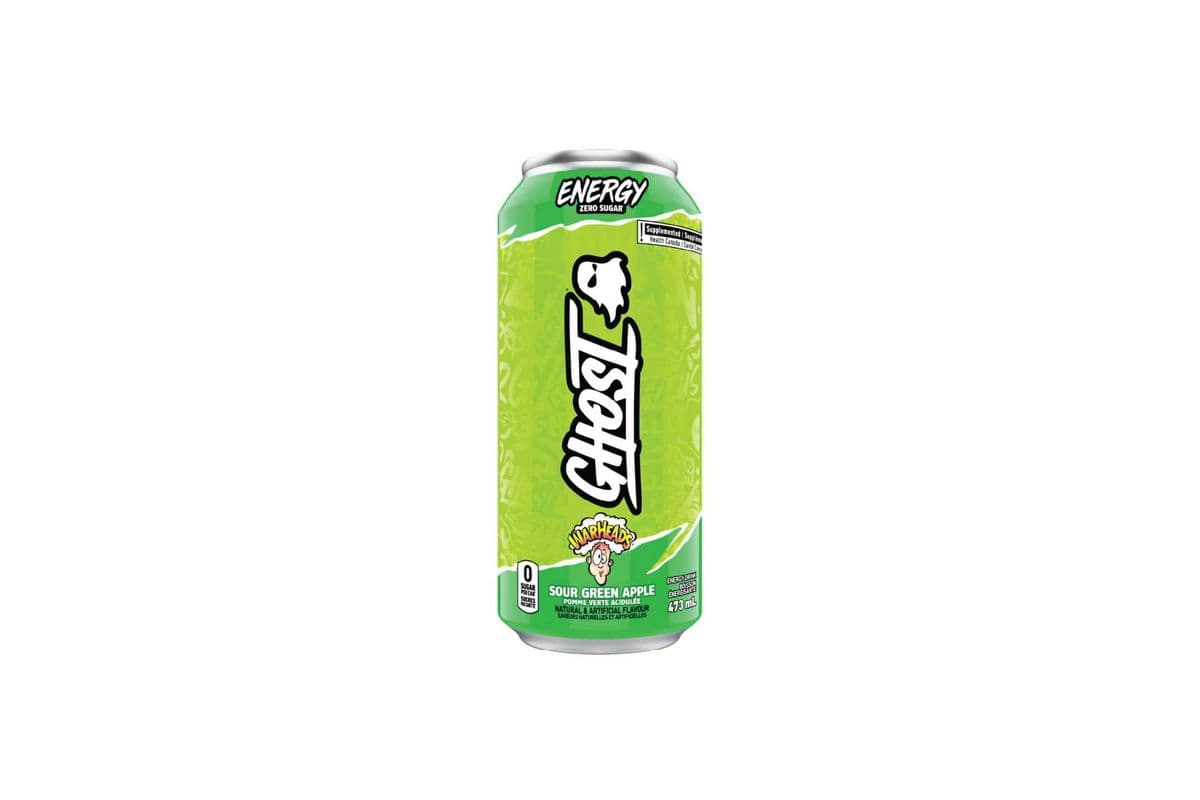 Ghost Energy Warheads Sour Green Apple (473 ml)