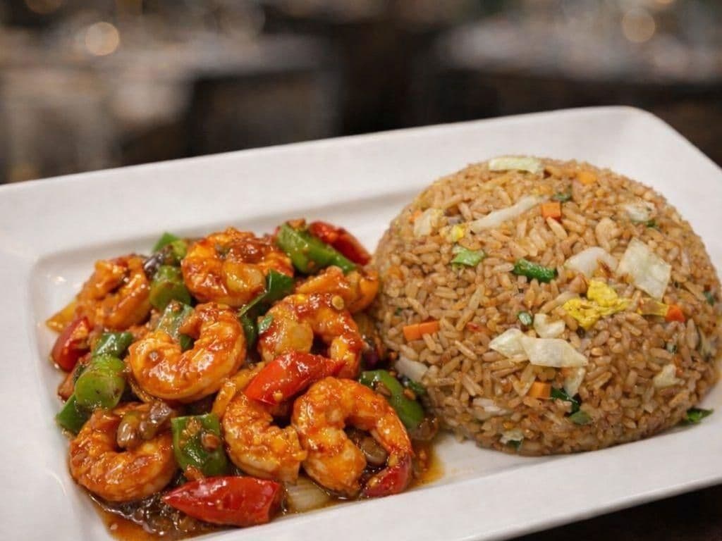 Szechuan Shrimp L.Special