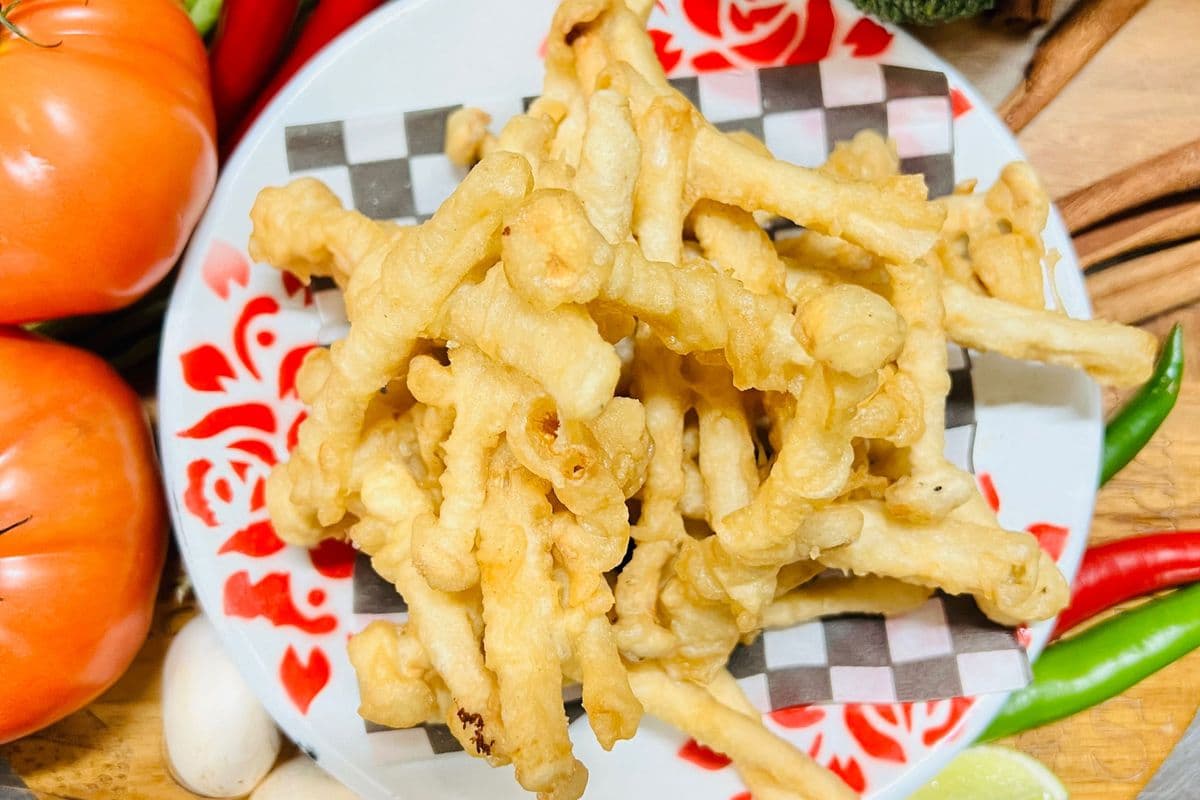 Crispy Enokitake Mushroom