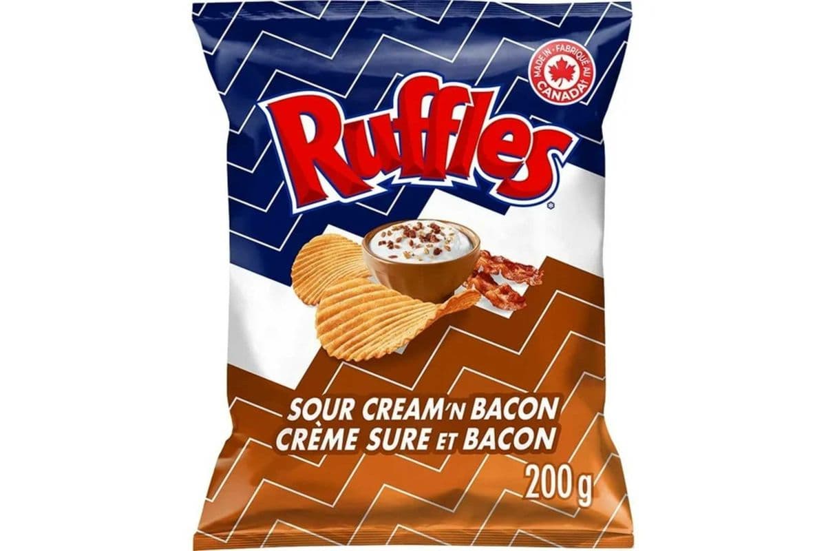 Ruffles Sour cream n Bacon 200g