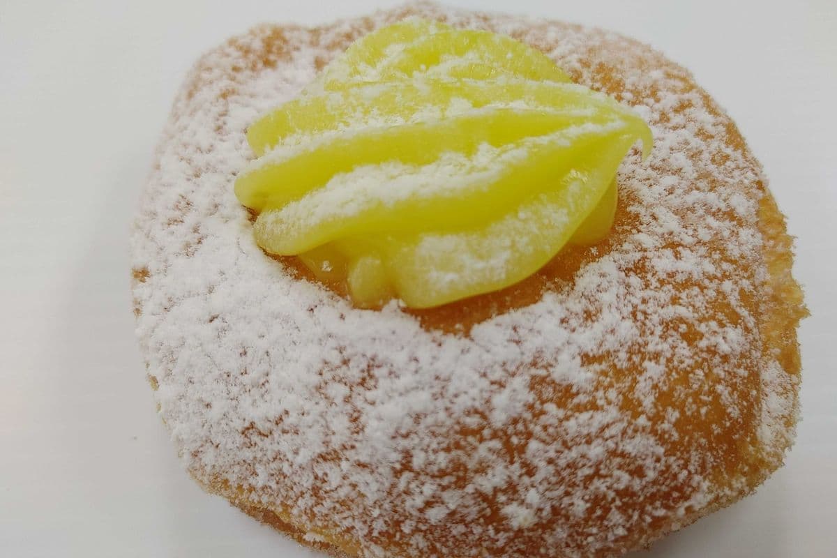 Lemon Curd Top Donut