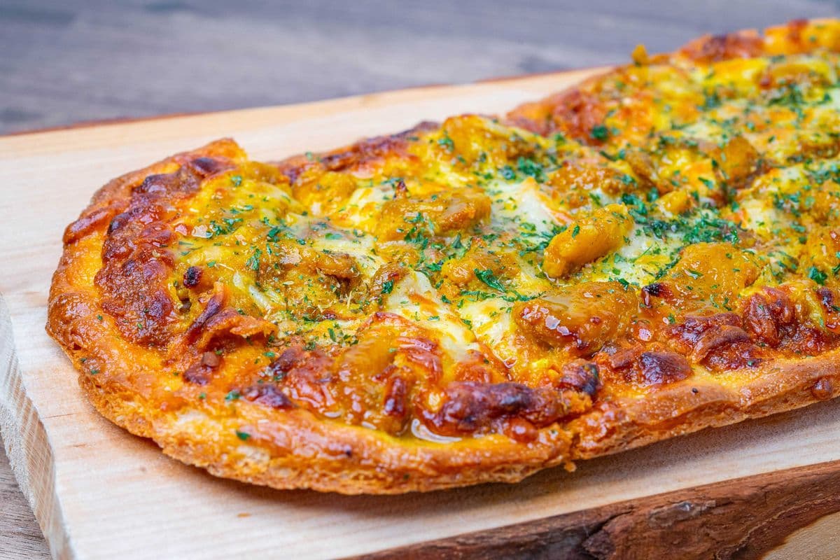 Thai Chicken Satay Pizza