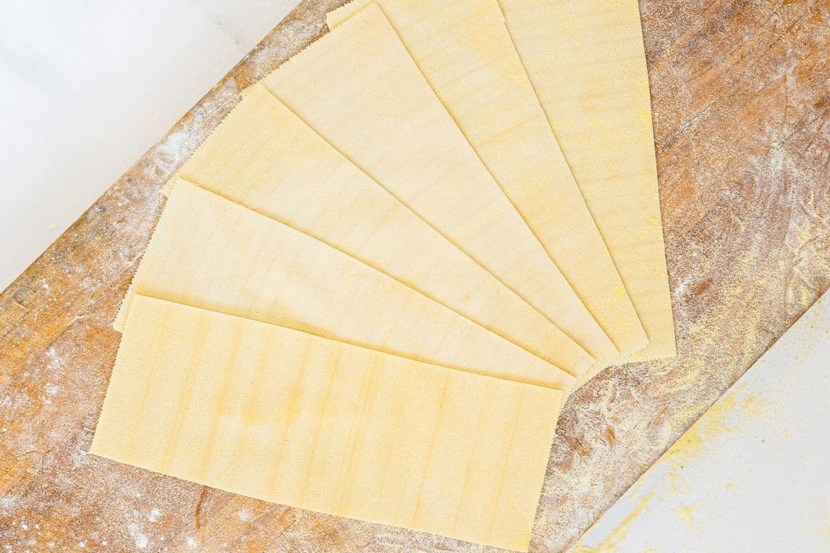 Pâtes fraîches - Lasagne / Fresh Pasta - Lasagna Sheets