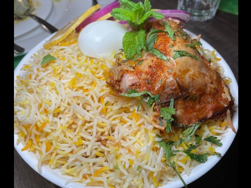 Hyderabadi Chicken Dum Biryani