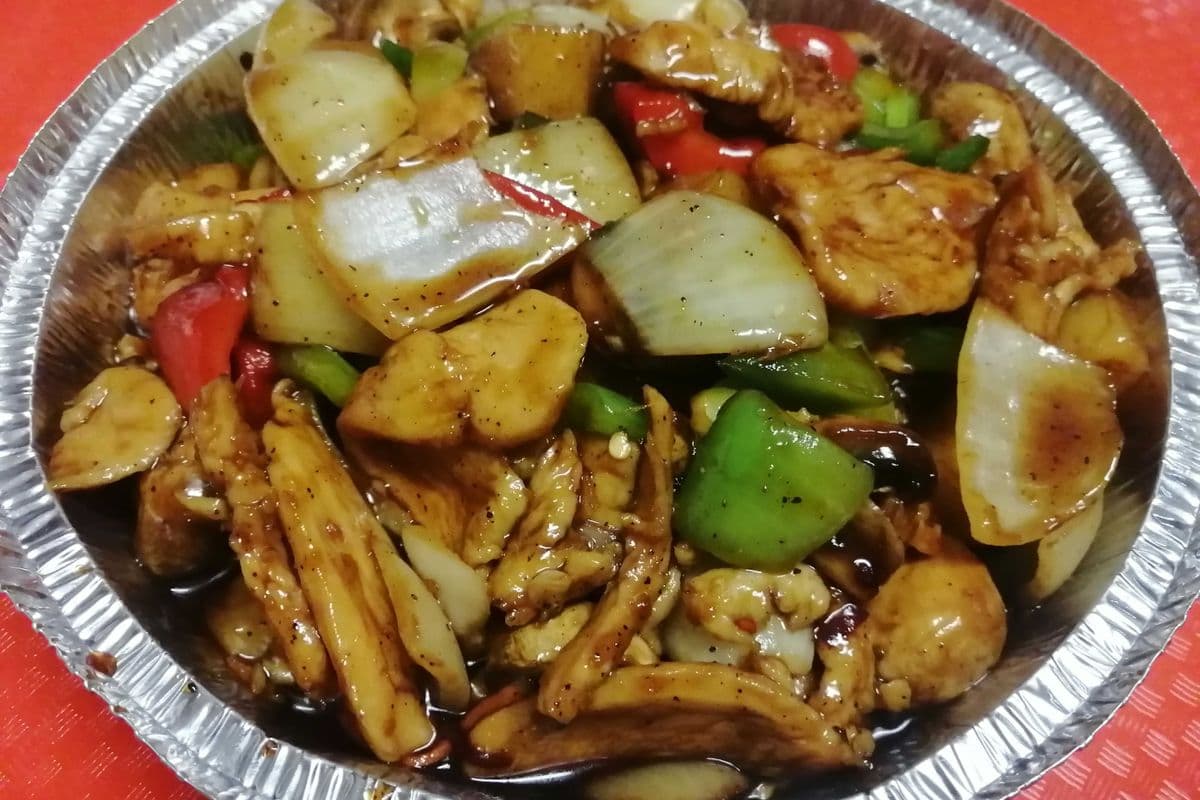 C63. Black Pepper and Honey Garlic Chicken