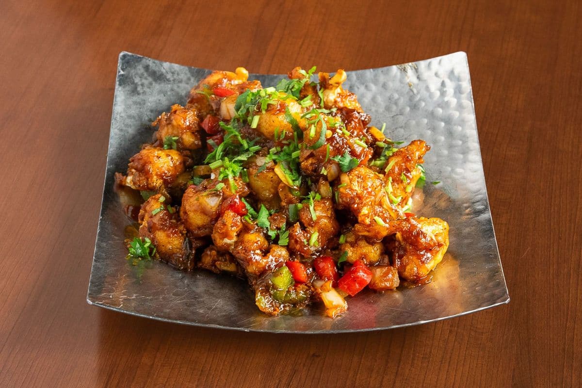 Gobi (Cauliflower) Manchurian (Dry / Vegan)