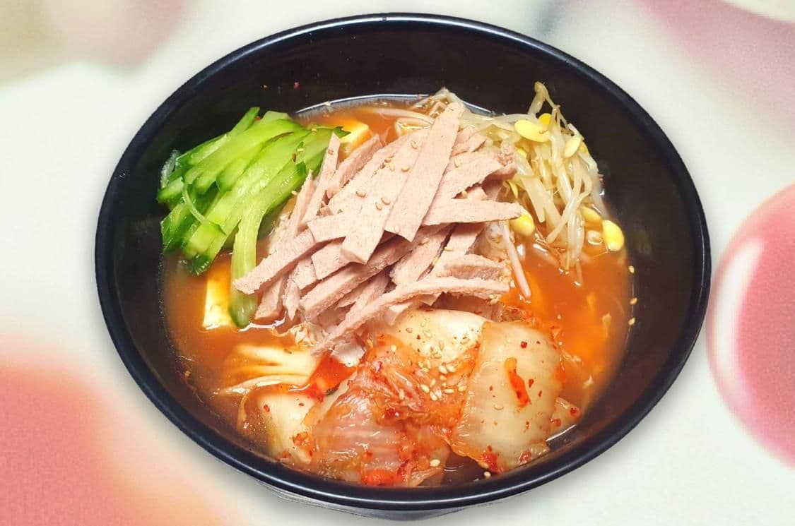 Vegetarian Rice in Kimchi Soup / 素泡菜湯泡飯