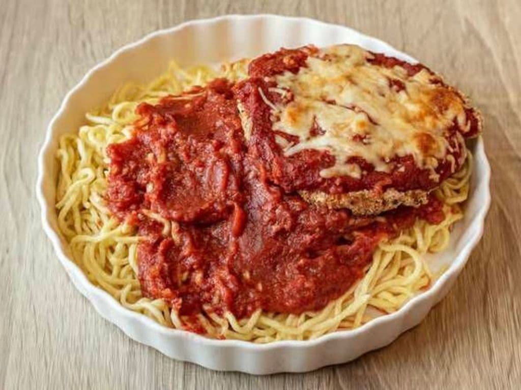 Chicken Parmesan and Pasta
