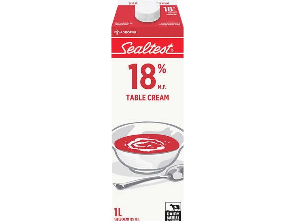 Sealtest 18% Table Cream 1L