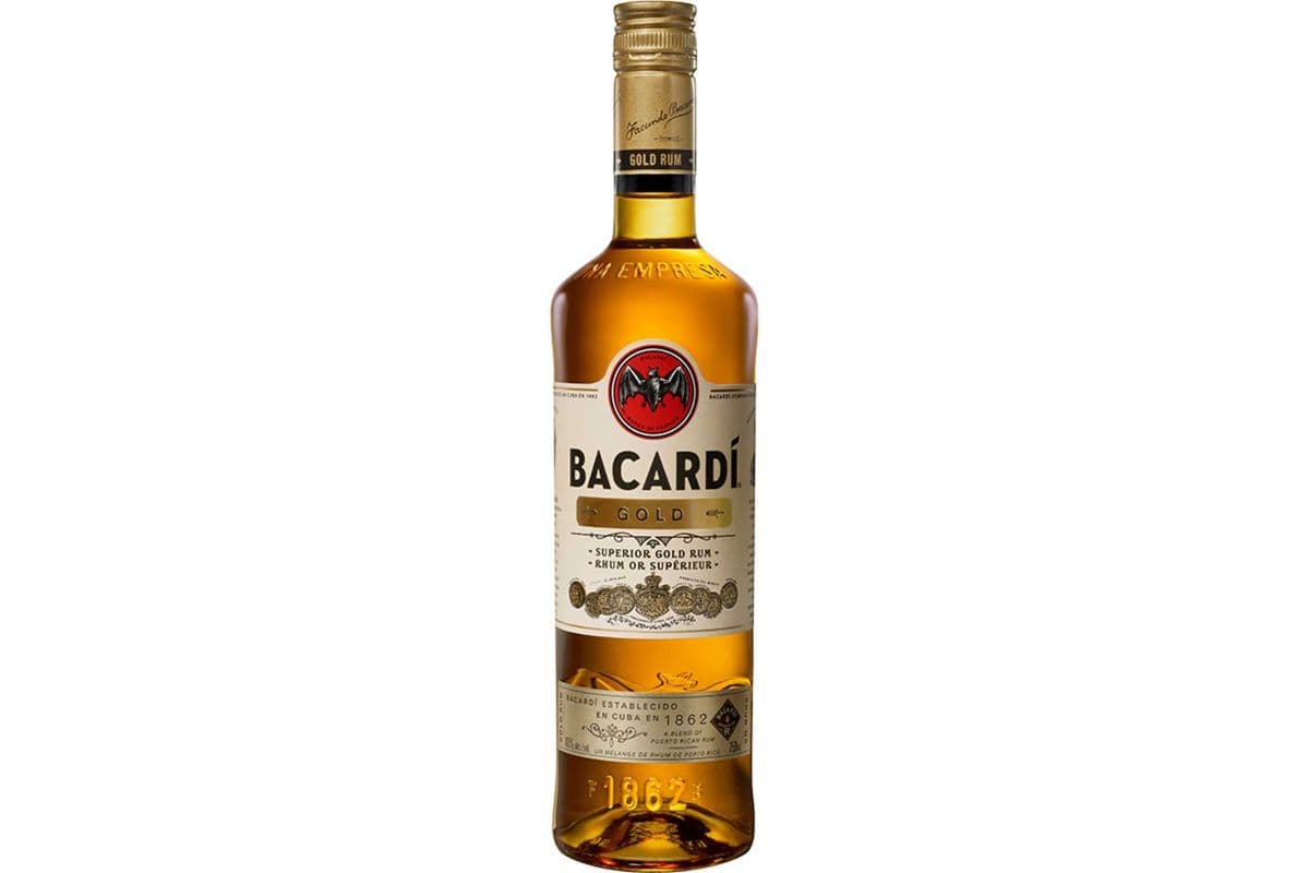 Bacardi Gold Rum (1 x 750ml)